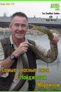 Постер к Самые опасные змеи с Найджелом Марвином (1 сезон) / Ten Deadliest Snakes with Nigel Marven (2014)