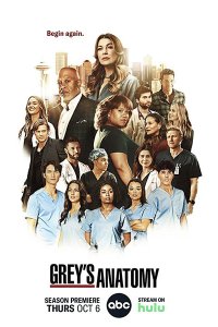 Постер к Анатомия Грей / Анатомия страсти (19 сезон) / Greys Anatomy (2022) WEB-DLRip